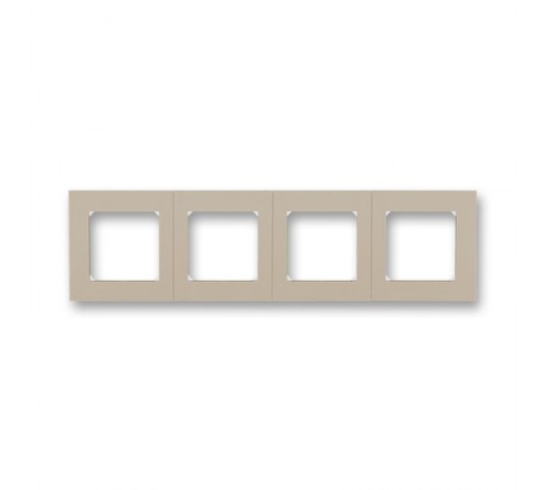 ABB Levit Кофе макиато / белый Рамка 4-ая  3901H-A05040 18W  2CHH015040A6018  ABB