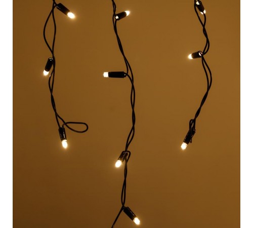 Светодиодная гирлянда ARD-EDGE-CLASSIC-2400x600-BLACK-88LED-STD WARM (230V, 6W)  026013  Arlight