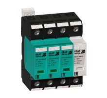 Ограничитель импульсных перенапряжений (УЗИП) OptiDin OM-II-3+N-280/40/R  114313  КЭАЗ
