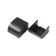 Заглушка 16х16 черная (4 шт/комп) для кабельного канала  PR08.12917  Промрукав