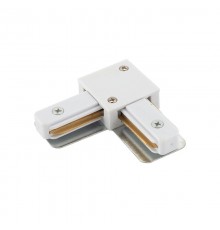 Соединитель для шинопровода L-образный, белый TR1102-WH  TR1102-WH  DENKIRS