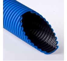 Труба двустенная ПНД/ПВД 160/140,2мм синий  Т2-КЛ0-160С  Рувинил