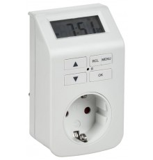 РТЭ-5 Розетка-таймер электр. 1мин 7дн 112on/off 16А IP20  ERT10-1-16-N-01-6-K01  IEK