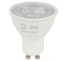 Лампа светодиодная STD LED Lense MR16-8W-827-GU10 GU10 8Вт линзованная софит теплый белый свет  Б0054941  ЭРА