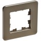 BRITE Рамка 1-ая РУ-1-1-Бр металл латунь RE  BR-M12-M-01-K49  IEK