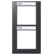 Рамка 2-кратная AC582BFNAANM Jung