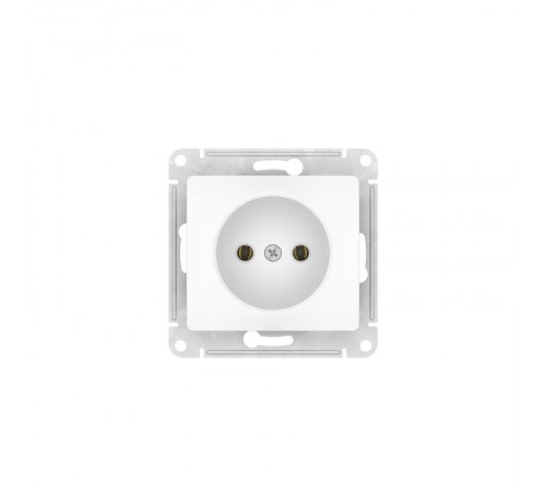 Glossa Белый Розетка без заземления, 16А, механизм, быстрозажимные клеммы  GSL000141S  SE