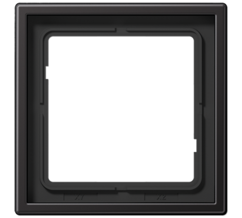 Рамка для вертикальной и горизонтальной установки, 1 пост; металл; dark; Aluminium  AL2981D  Jung