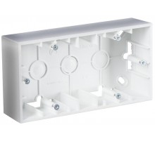 Simon 15 Алюминий Монтажная коробка для накладного монтажа, 2 поста  1590752-033  Simon