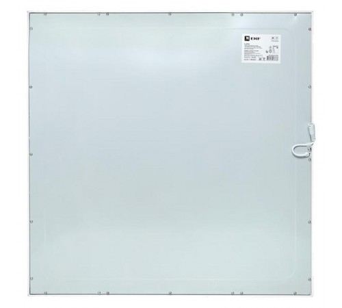 Панель светодиодная ультратонкая ЛУО-4008-W 36Вт 6500К опал (без драйвера в\к) 595х595 Basic  LPS-4008-W-36-6500  EKF