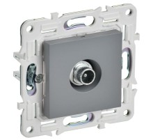 SKANDY Розетка TV проходная SK-A17Gr серый  SK-A10-P-K03  IEK