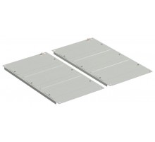 ITK LINEA S Панель основ. шкафа 750х1200мм сер. (2шт/компл)  LS-BP35-750-1200  ITK