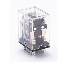 Промежуточное реле 2 конт. с инд. LED 5А 12В DC ПР-1  23219DEK  DEKraft