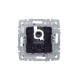 BRITE Розетка компьютерная RJ45 кат.5E РК10-БрТБ темная бронза  BR-K10-1-K45  IEK