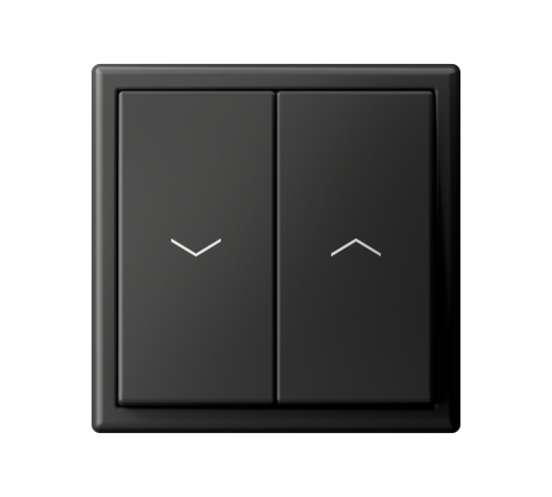 ArtGallery Базальт Выключатель 2-клавишный ДЛЯ ЖАЛЮЗИ, 2х сх.4, 10А, механизм, быстрозажим. клем.  GAL001419S  SE