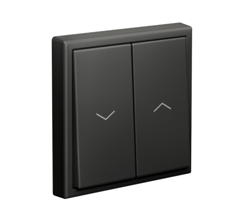 ArtGallery Базальт Выключатель 2-клавишный ДЛЯ ЖАЛЮЗИ, 2х сх.4, 10А, механизм, быстрозажим. клем.  GAL001419S  SE