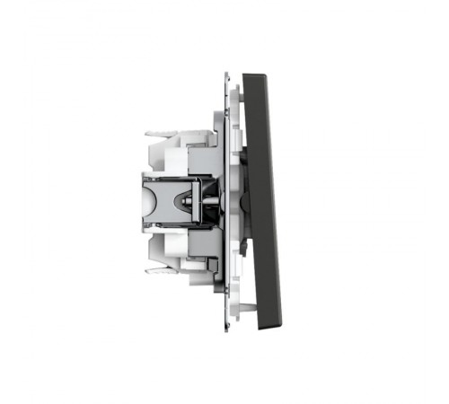 ArtGallery Базальт Выключатель 2-клавишный ДЛЯ ЖАЛЮЗИ, 2х сх.4, 10А, механизм, быстрозажим. клем.  GAL001419S  SE