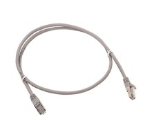 Патч-корд TERACOM PRO Cat.5E экранированный FTP оболочка LSZH серый (2,0м)  TRP-5EFTP-LSH-2M-GY  EKF