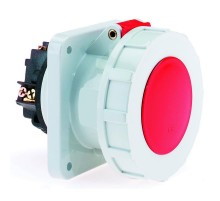 Розетка встраиваемая 63A 4р(3P+PE) 6h 400V IP67 13100 I 13100-Bals I Bals