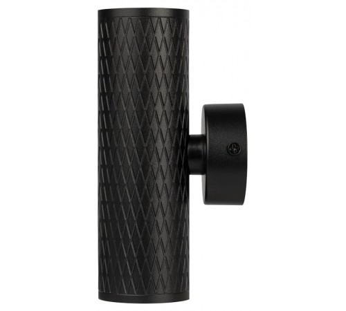 Декоративная подсветка WL46 BK MR16 GU10 12Вт черный IP20 для интерьера стен фасадов зданий  Б0058502  ЭРА