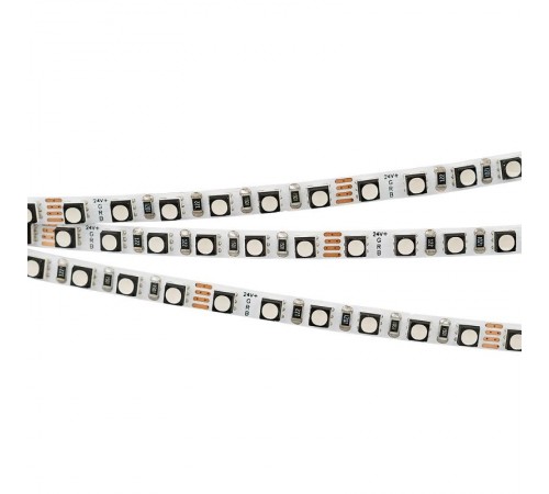 Лента светодиодная MINI-F120-5mm 24V RGB (8 W/m, IP20, 3535, 5m) (arlight, узкая)  025707(2)  Arlight