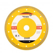 Диск алмазный отрезной ультратонкий 200x25.4/22.2x1.8x10 мм  KR-90-0144  Kranz