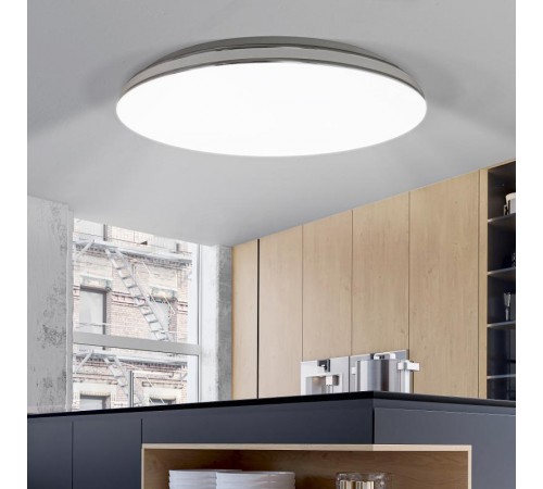 Светильник светодиодный декоративный бытовой Классик без ДУ SPB-6-70 Chrome1 70Вт 4000К 4900Lm  Б0051086  ЭРА