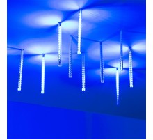 Светодиодная гирлянда ARD-ICEFALL-CLASSIC-D12-200-10PCS-CLEAR-32LED-LIVE BLUE (230V, 10.5W)  026041  Arlight