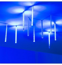 Светодиодная гирлянда ARD-ICEFALL-CLASSIC-D12-200-10PCS-CLEAR-32LED-LIVE BLUE (230V, 10.5W)  026041  Arlight