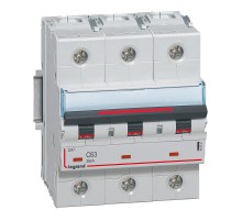 Выключатель автоматический трехполюсный DX3 63A C 36кА (4,5 мод)  410027  Legrand