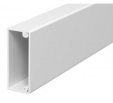 Мини-канал WDK с крышкой 20x50x2000 мм (высота борта 20 мм, крышка 50 мм) ПВХ белый RAL 9010  6168736  OBO Bettermann