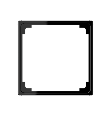 Промежуточная рамка для монтажа стандартных изделий с платой 5050 мм; черная  A590ZSW  Jung