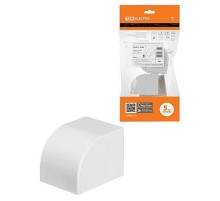 Заглушка кабельной трассы КМЗ 40х40 (4 шт./комп.)  SQ0411-0136  TDM