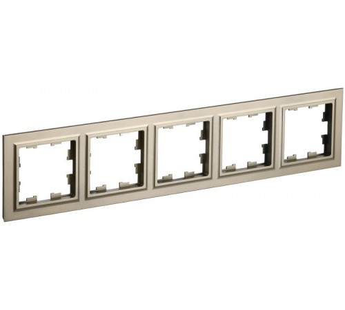 BRITE Рамка 5-ая РУ-5-БрШ шампань   BR-M52-K37  IEK