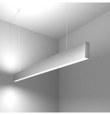 Светильник светодиодный подвесной линейный двусторонний 103см 40W 6500K матовое серебро (101-200-40-103)  a041522  Elektrostandard