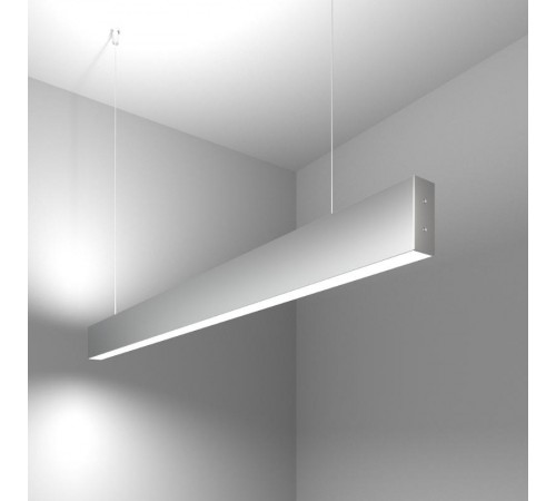 Светильник светодиодный подвесной линейный двусторонний 103см 40W 6500K матовое серебро (101-200-40-103)  a041522  Elektrostandard