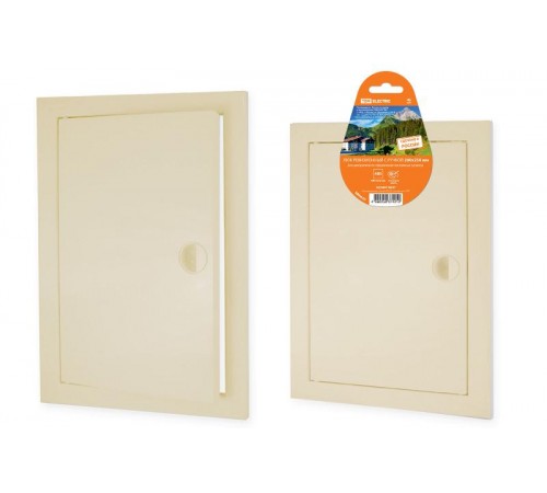 Люк ревизионный с ручкой 200х250, слоновая кость  SQ1807-0431  TDM