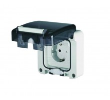 Розетка для скрытого монтажа. Защита IP66 с вставленной вилкой  DIS1374407  DKC