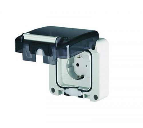 Розетка для скрытого монтажа. Защита IP66 с вставленной вилкой  DIS1374407  DKC