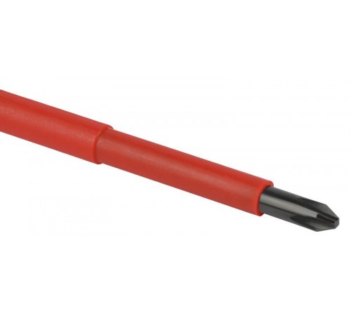 Отвертка PH2х150 мм крестовая диэлектрическая до 1000 В двухкомпонентная рукоятка  Б0055873  ЭРА