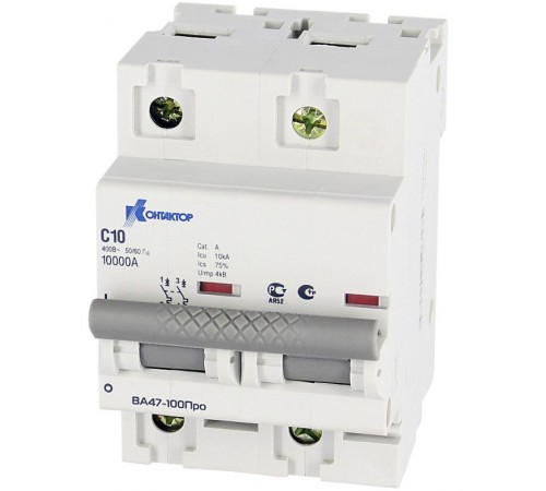 Выключатель автоматический ВА47-100Про, 2П, 32A, Icu-10kA, х-ка  С  7000324  Контактор (Legrand)