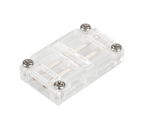 Коннектор прямой для ленты ARL-50000PV (15.5x6mm) прозрачный  027067  Arlight
