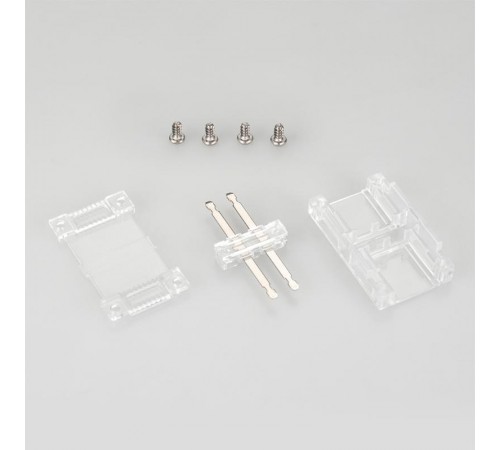 Коннектор прямой для ленты ARL-50000PV (15.5x6mm) прозрачный  027067  Arlight
