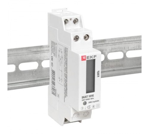Счетчик электрической энергии модульный SKAT 101Э/1 - 5(40) Ш Р M EKF   10106M   EKF