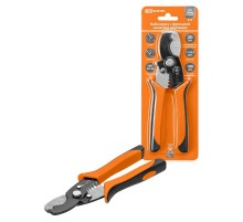 Кабелерез с функцией зачистки изоляции, 180 мм, усиленный, Al/Cu 35/10 мм, "МастерЭлектрик"  SQ1027-0302  TDM