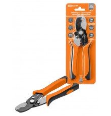 Кабелерез с функцией зачистки изоляции, 180 мм, усиленный, Al/Cu 35/10 мм, "МастерЭлектрик"  SQ1027-0302  TDM