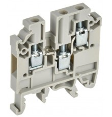 Колодка клеммная CTS-MC 3 вывода 4мм2 серая  YCT12-00-3-K03-004  IEK