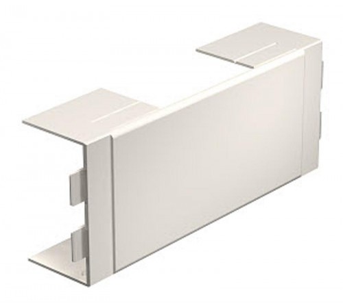 Крышка T-образной секции кабельного канала WDK 60x110 мм (ПВХ,кремовый) (WDK HK60110CW)  6162223  OBO Bettermann