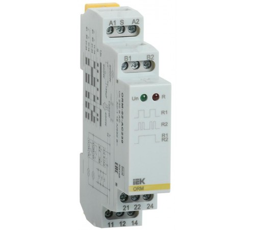 Импульсное реле ORM. 2 конт. 230 В AC  ORM-02-AC230  IEK