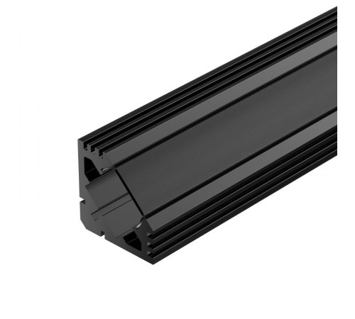 Профиль PDS45-T-2000 ANOD Black RAL9005  020897  Arlight